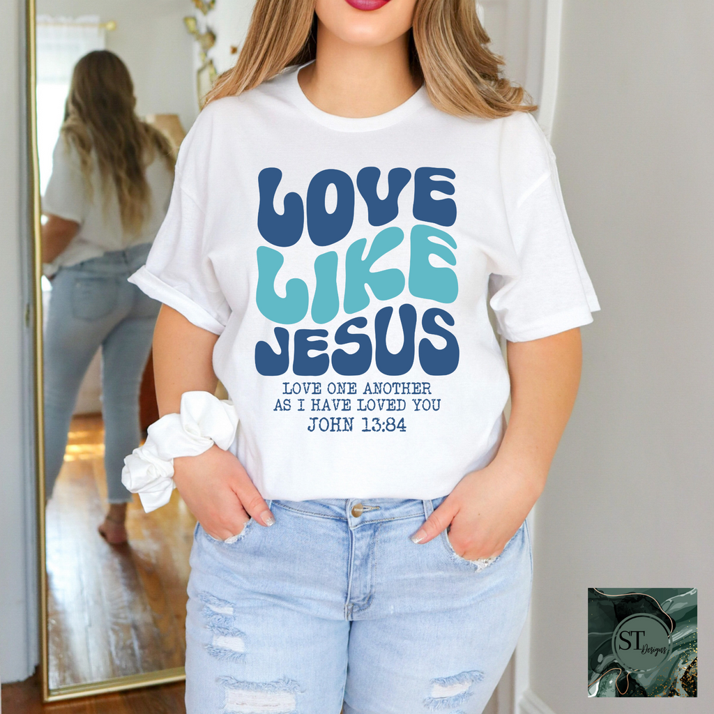 Womens Love Like Jesus T-shirt