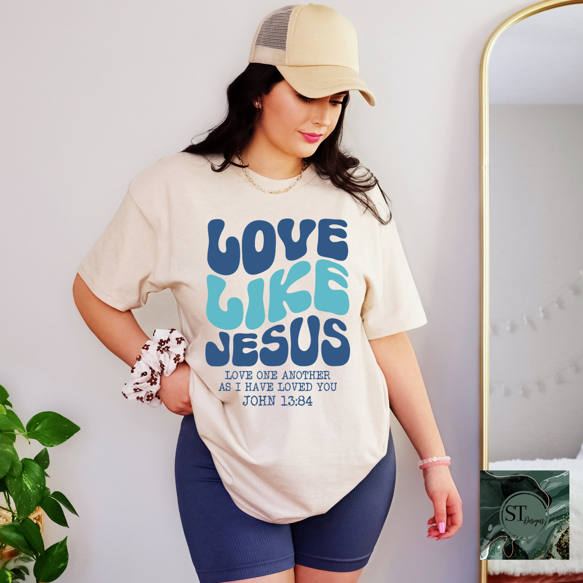 Womens Love Like Jesus T-shirt
