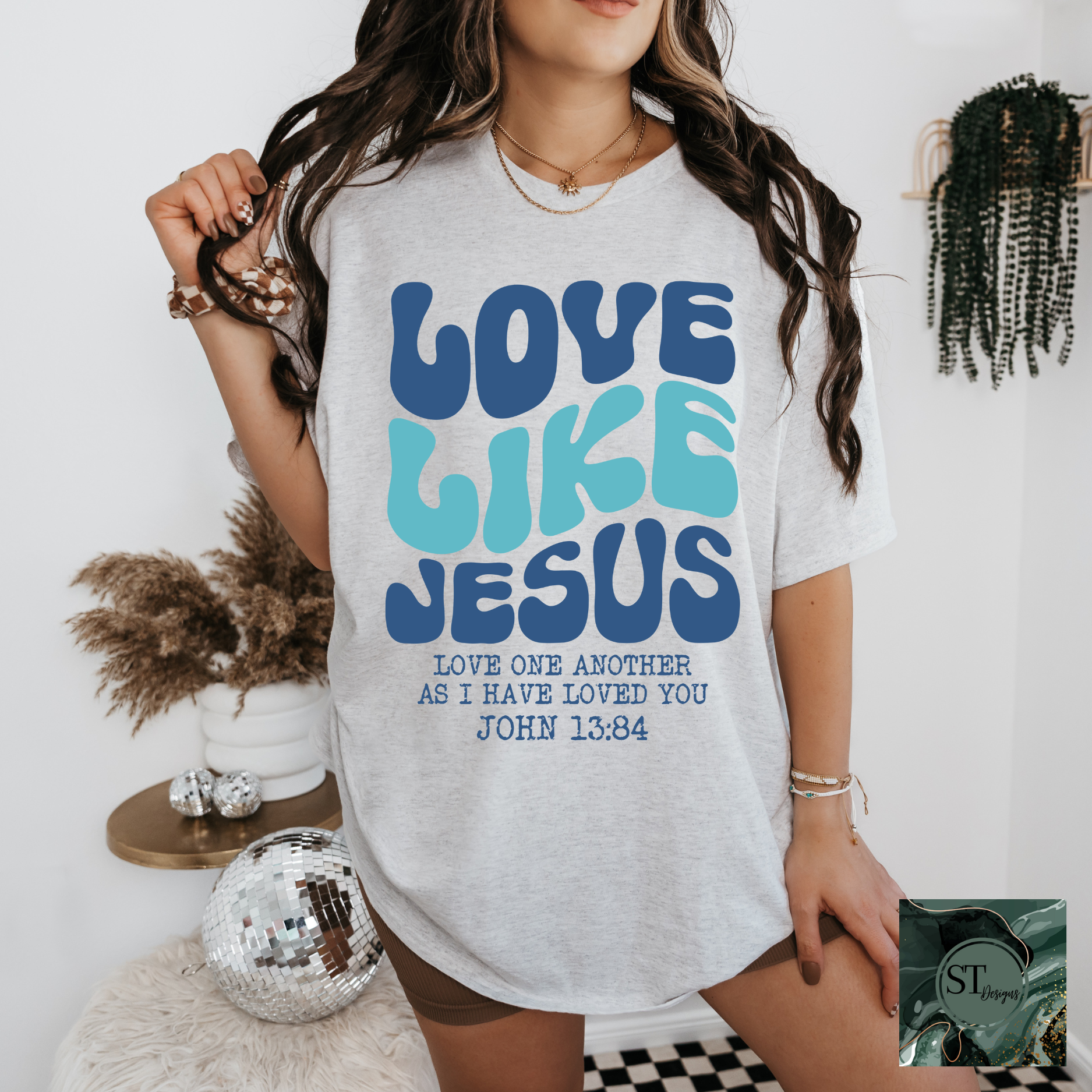 Womens Love Like Jesus T-shirt