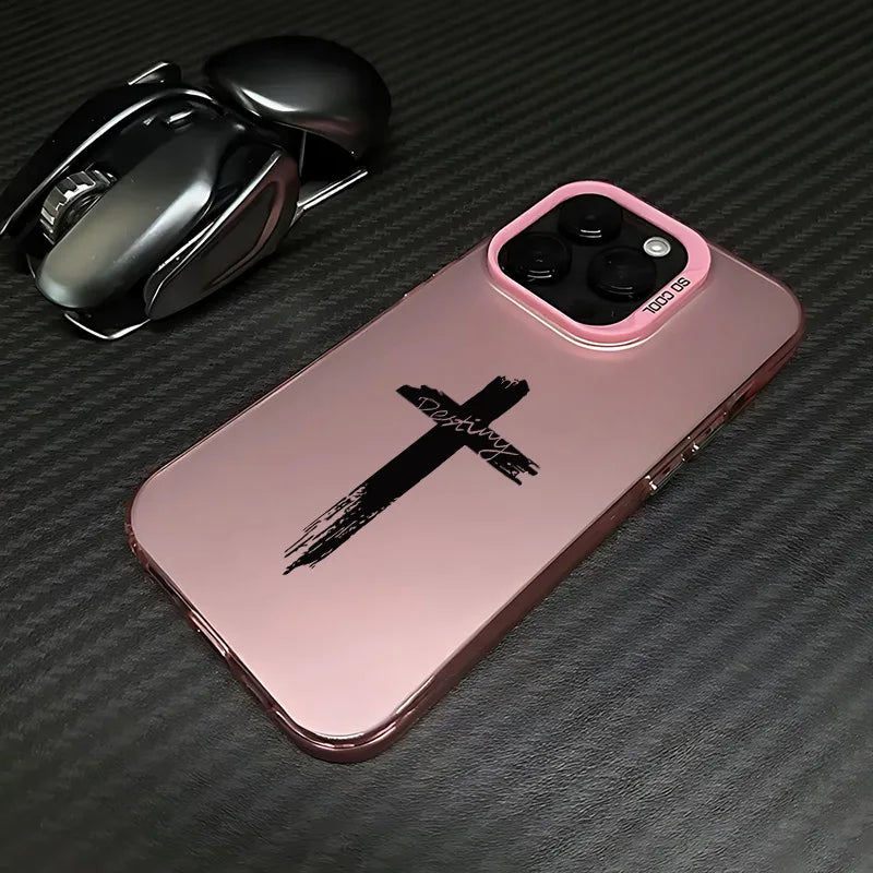 Black Cross Phone Case for IPhone