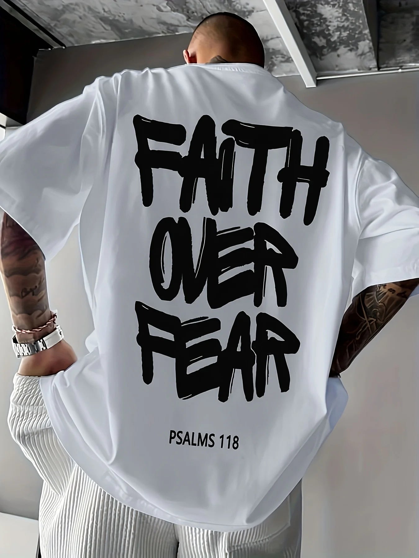 Men's Faith Over Fear T-shirt