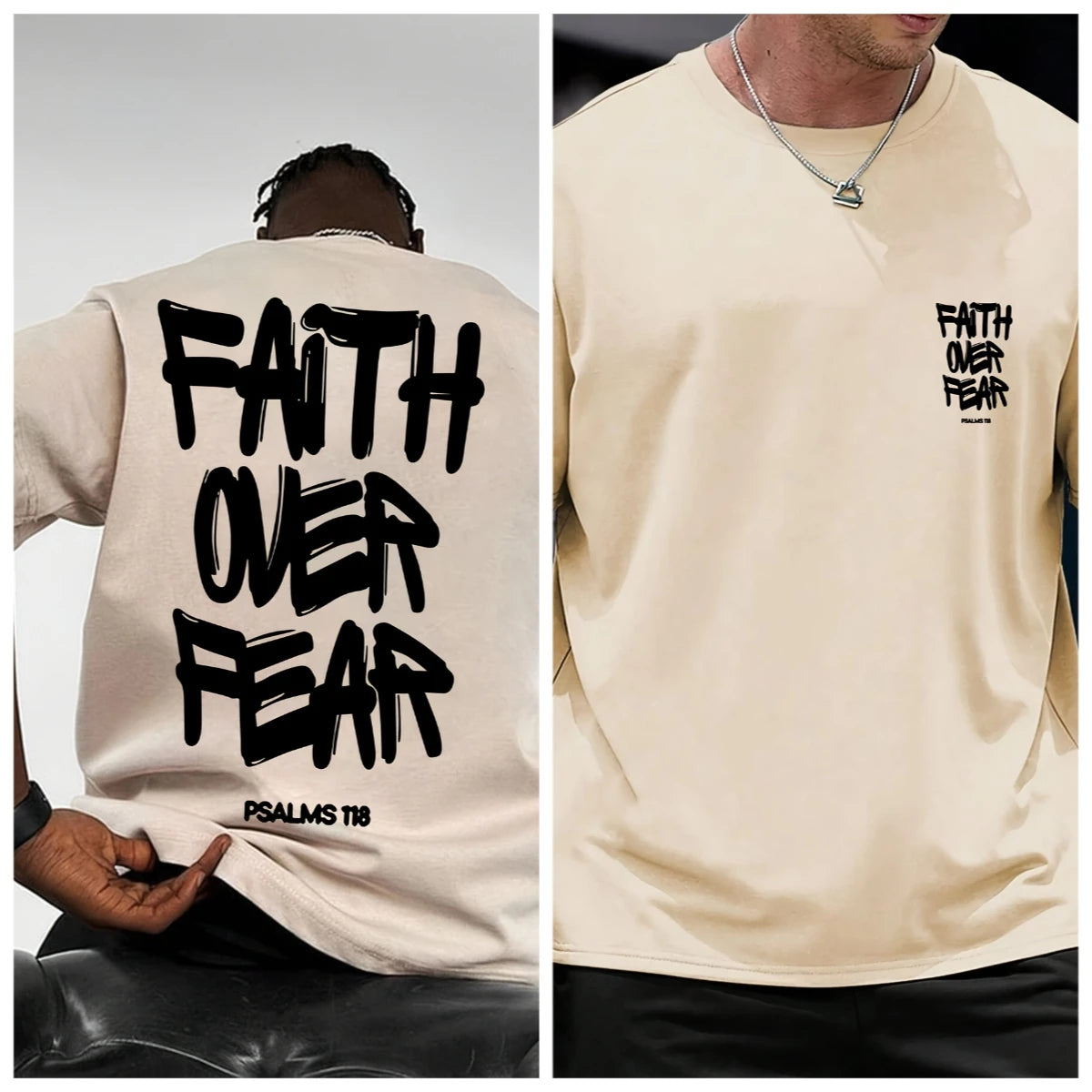 Men's Faith Over Fear T-shirt