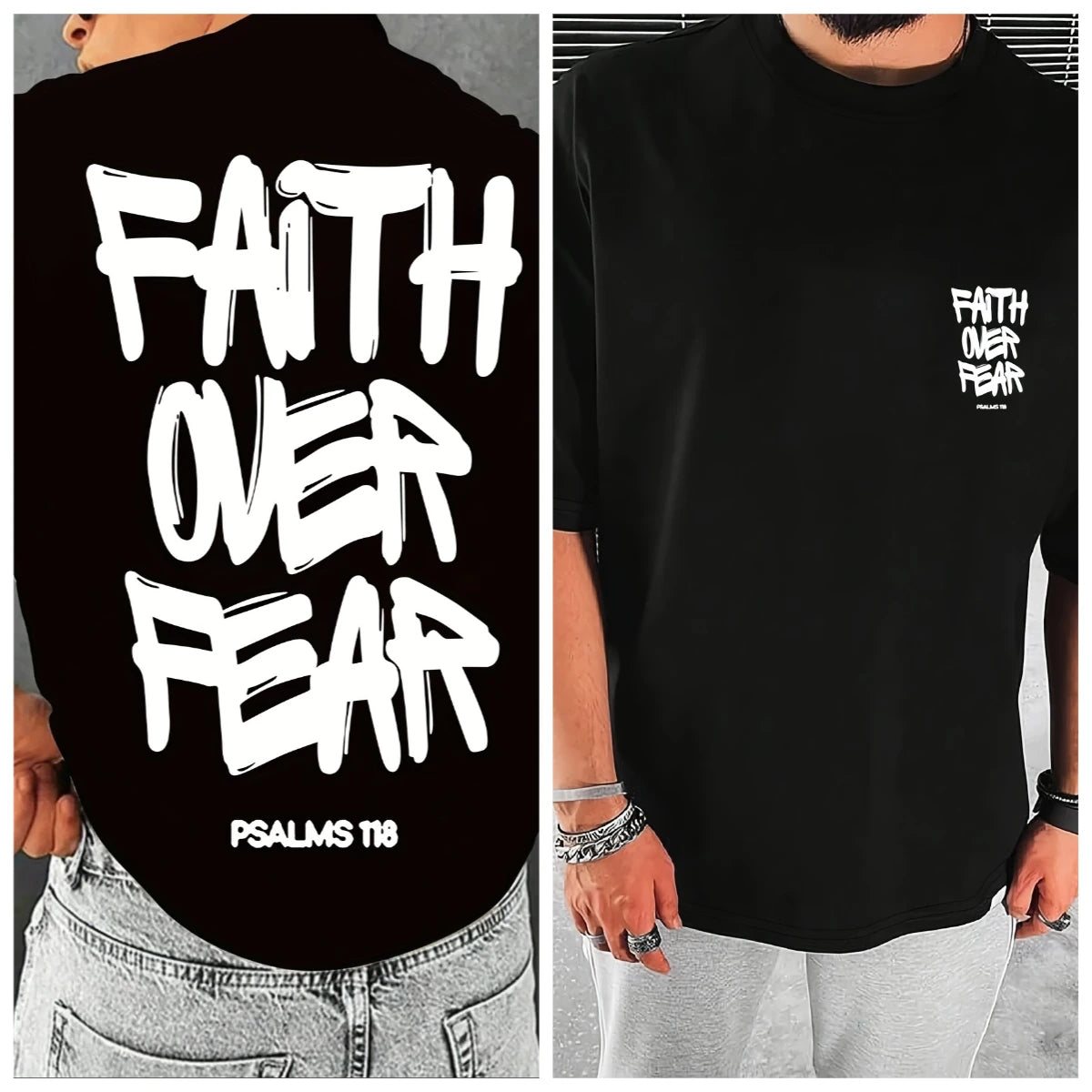 Men's Faith Over Fear T-shirt