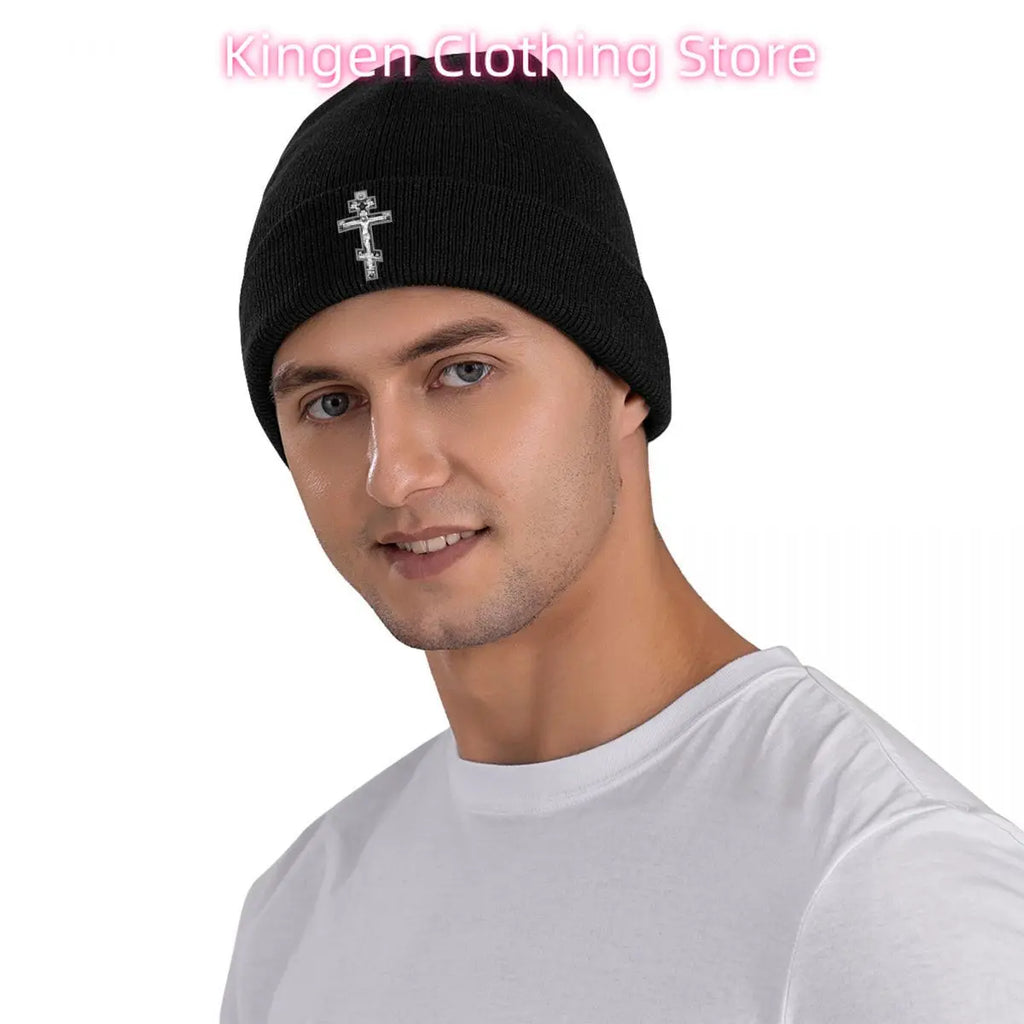 Orthodox cross beanie