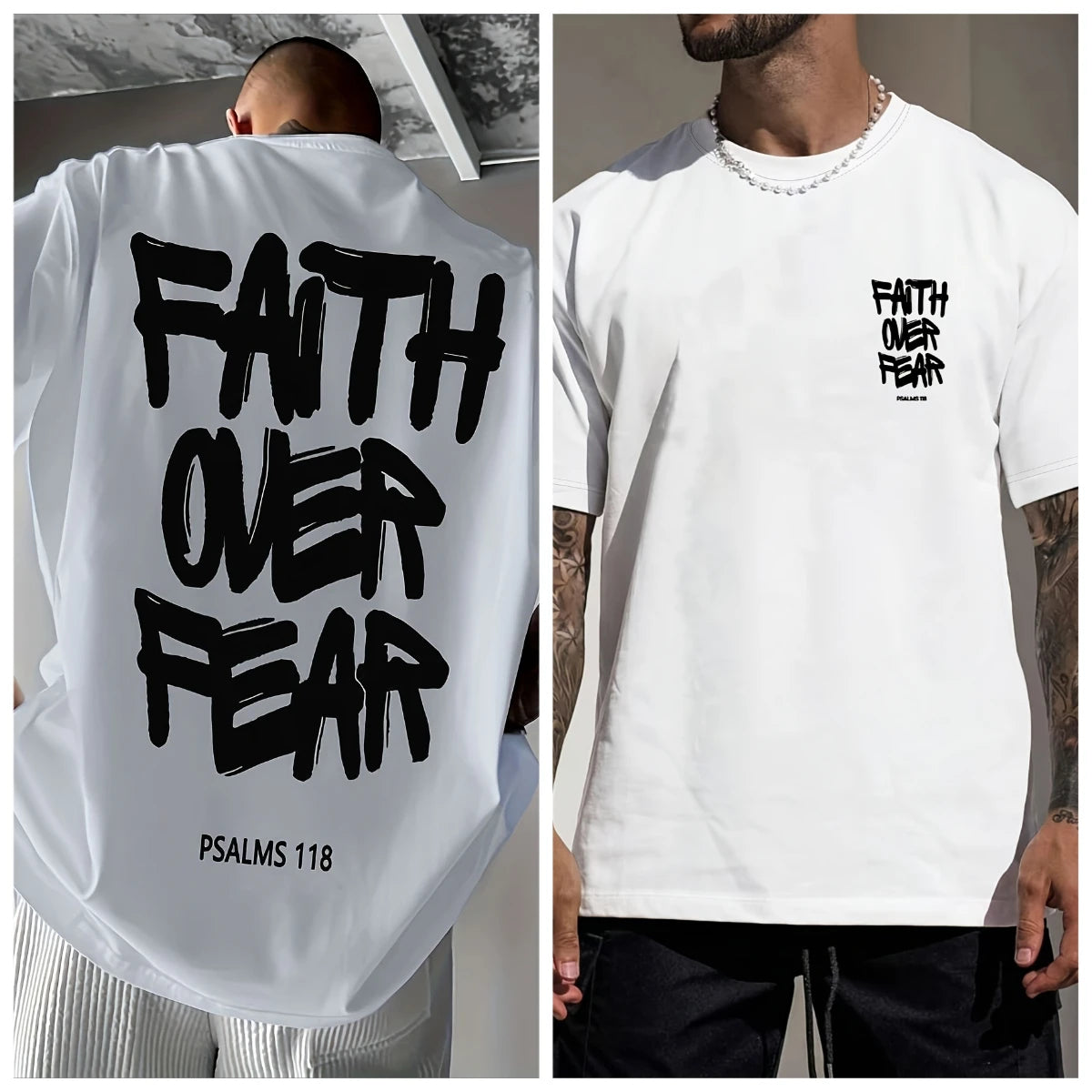 Men's Faith Over Fear T-shirt