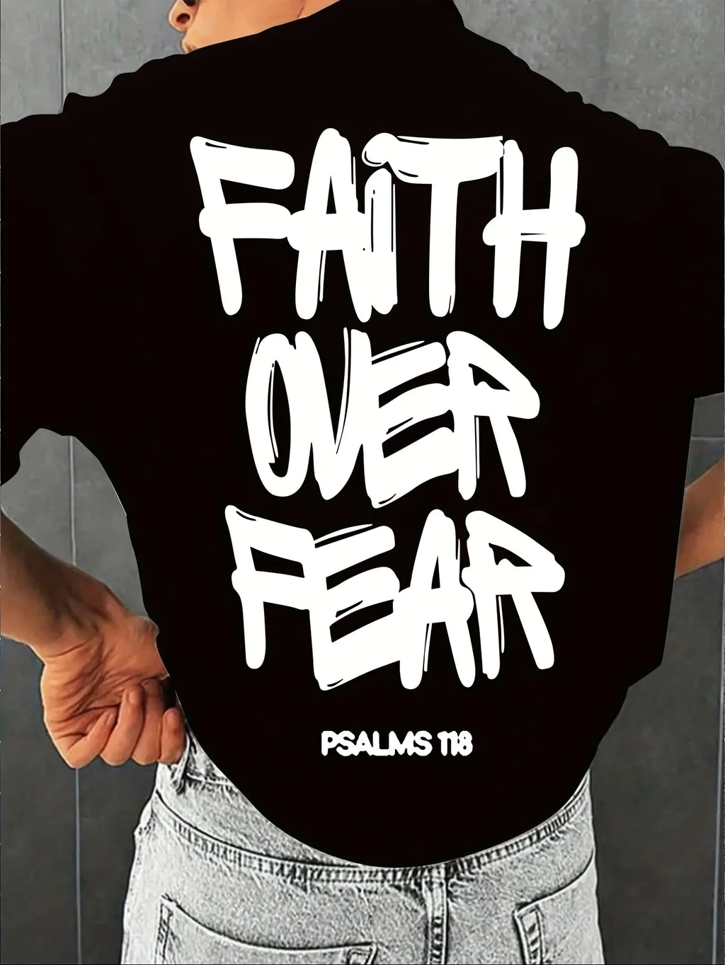 Men's Faith Over Fear T-shirt