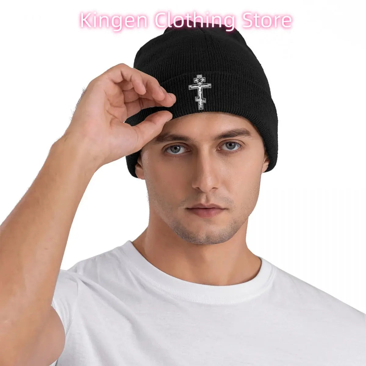 Orthodox cross beanie