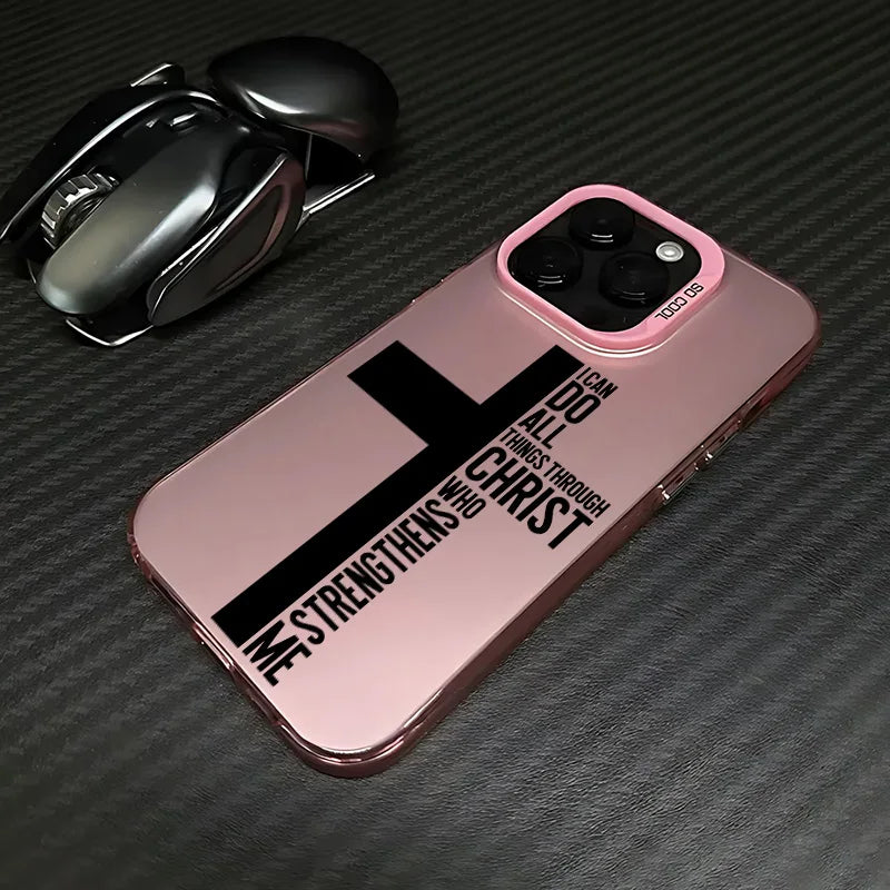 Black Cross Phone Case for IPhone