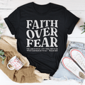 Unisex Faith Over Fear The Lord Is On My Side T-shirt